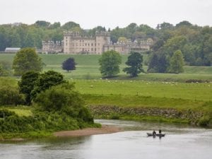 Floors Castle and the River Tweed, Kelso, Scottish Borders